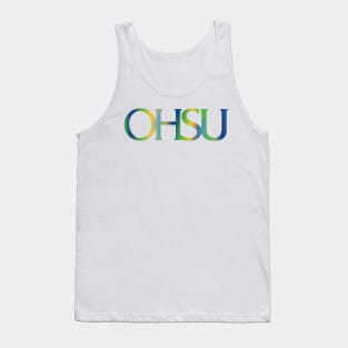 ohsu tie-dye logo Tank Top